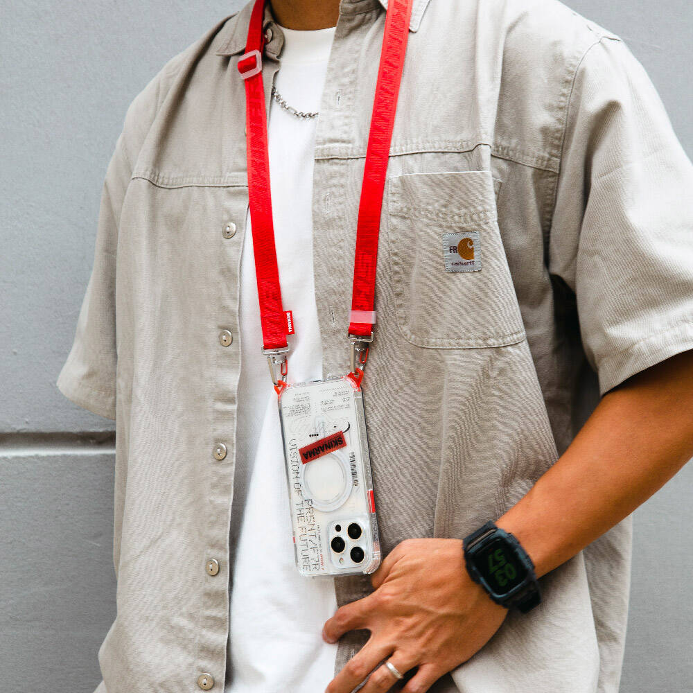 SkinArma Scout Serisi Logolu Telefon Boyun Askı Kayışı SkinArma Scout Serisi Logolu Telefon Boyun Askı Kayışı